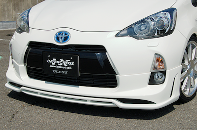 Bless Toyota Aqua NHP10 Front Half Spoiler