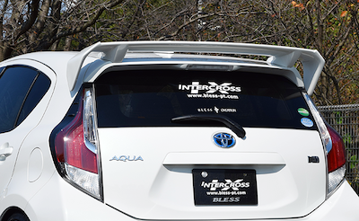 Bless Toyota Aqua NHP10 Rear wing Ver.2 For vehicles with large spoiler