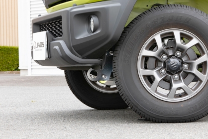 JAOS tow hook front left side (passenger side) Jimny JB74 series