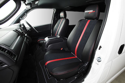 BARONE SPORTS SEAT COVER For Hiace 200 series S-GL 2012/5~ only