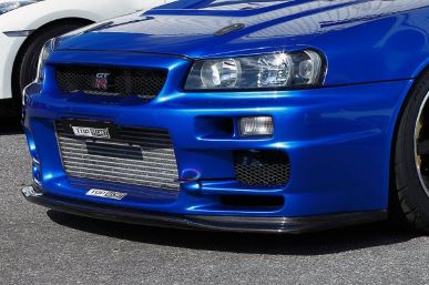 Top Secret BNR34 G-FORCE Front Bumper Spoiler