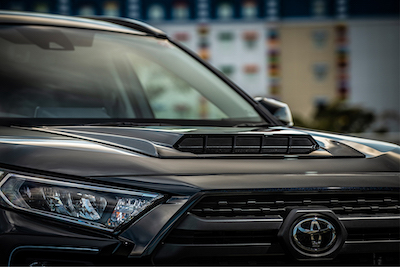 DOUBLE EIGHT 50 Series RAV4 TRD Bonnet Hood Cover