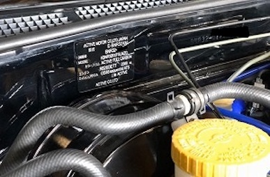 GARAGE ACTIVE Original Caution Plate