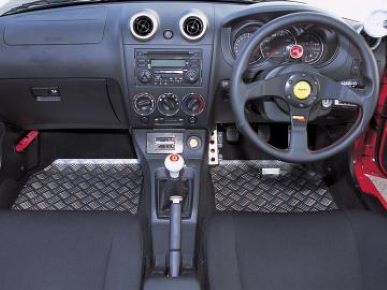 D-SPORT Aluminum floor panel for COPEN