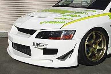JUN AUTO LANCER EVO. IX CT9A FRONT BUMPER SPOILER