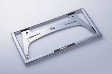 Nismo Black Chrome-Plated Number Plate Rim