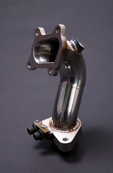 TryForce Jimny JA12 Turbo outlet with O2 sensor boss