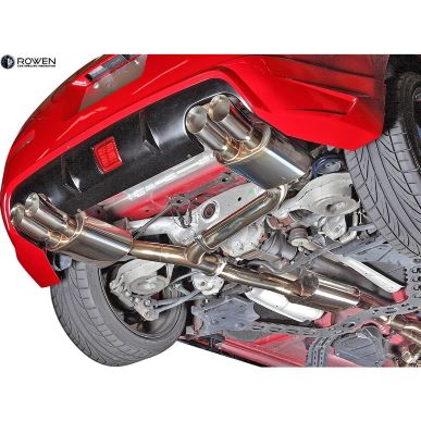 ROWEN Fairlady Z Z33 PREMIUM01S Stainless Steel Tail  For ROWEN Rear Under Spoiler only