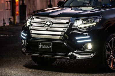 DOUBLE EIGHT LAND CRUISER PRADO 150 Front Bumper Spoiler