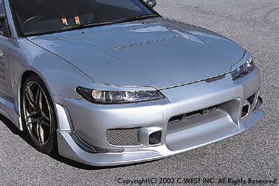 C-West S15 GT type Front Bumper
