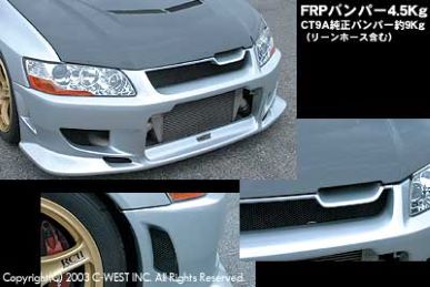 C-WEST CT9A Front Bumper