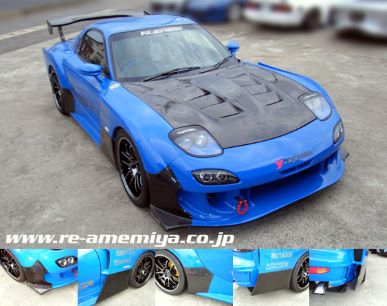 Re- Amemiya FD3S D1 WIDE BODY KIT FRP MODEL-05