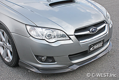 C-West BP/BL5 Legacy DEF type Front Half Spoiler 2.0GT