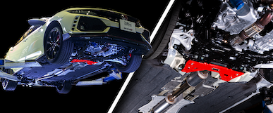 REAL SPORTS X TANABE FLOOR BRACE FOR CIVIC / FK8