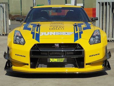 JUN AUTO GT-R R35 FRONT BUMPER SPOILER