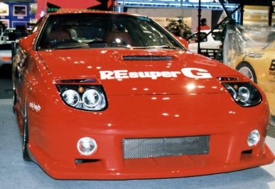 Re- Amemiya FC3S FULL COWL-PRO 4 Round Eyes