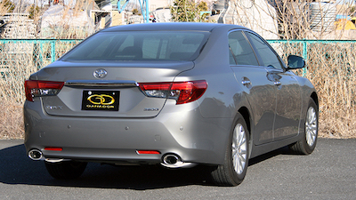 GANADOR Vertex PREMIUM Mark X Rear Muffler