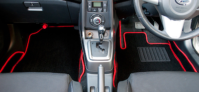 G'BASE protection floor mat for Copen LA400K CVT car