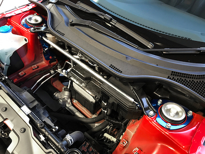 G'BASE Front Tower Bar with master cylinder stopper