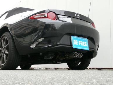 Be Free NDERC 2L RF Roadster All Sten Muffler Center W Out Straight Pipe