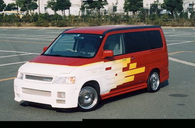 DOOBIE Aero Parts For RF Step WGN