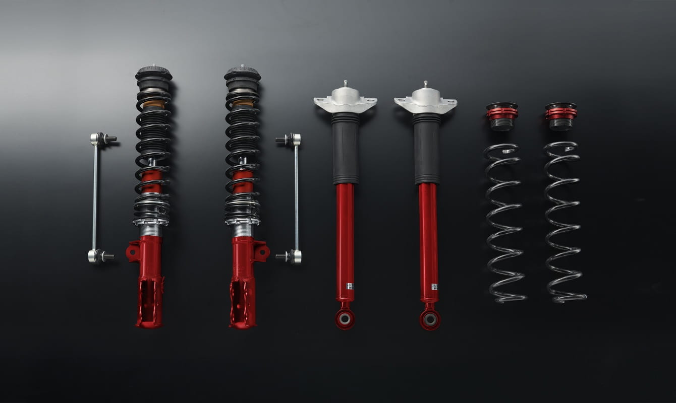 GR Yaris Shock Absorber & Short Stabilizer Link Set