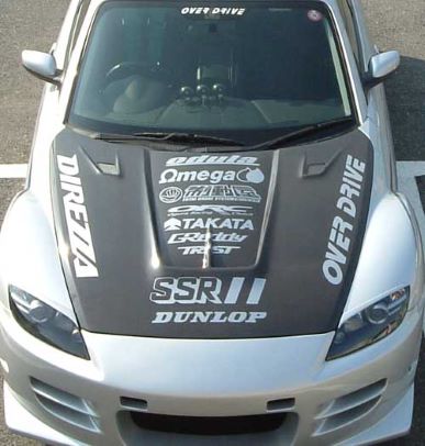ODULA  RX-8 Cooling Bonnet