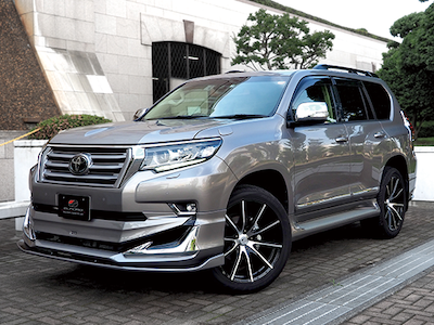 ELFORD LAND CRUISER PRADO Modelista Spoiler Dedicated Front Under Wing