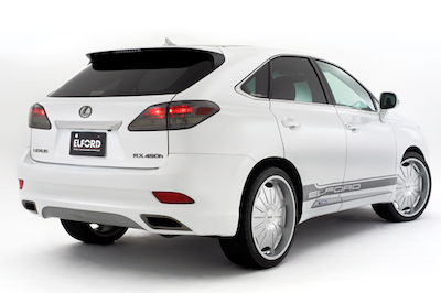 ELFORD LEXUS RX (2009-2015.10) Muffler in Rear Bumper
