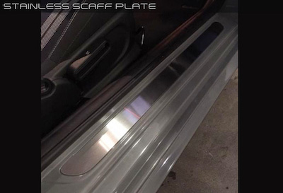 GARBINO Stainless scuff plate (set of 2) For MINI