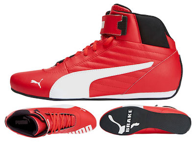 PUMA KART CAT MID L Shoe Black/Scarlet