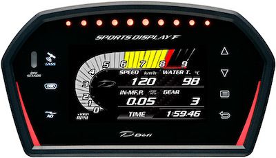 TANIDA Defi Sports Display F Sports Meter