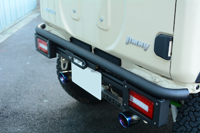 Car Style Jimny JB64 Cross Country Type II Rear Bumper + Rear Smart Bumper