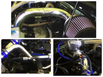 TryForce Jimny JB64W INTAKE SPECIAL KIT WITH BLOW OFF VALVE ADAPTER (NOT FOR GENUINE AIR CLEANER BOX) FOR HKS/SQV