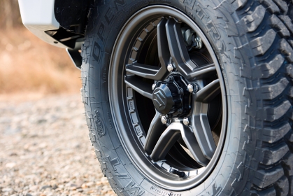 JAOS EXCEL JX3 16x5.5J+22 5H139.7 matte Gunmetallic