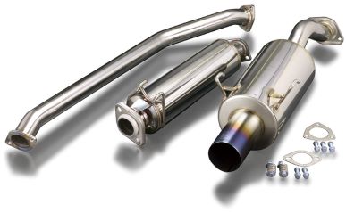 TODA RACING K20A (DC5) High Power Muffler System