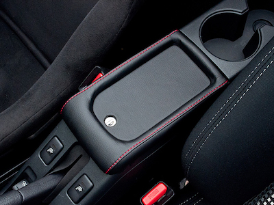 G'BASE leather console cover for Copen LA400K