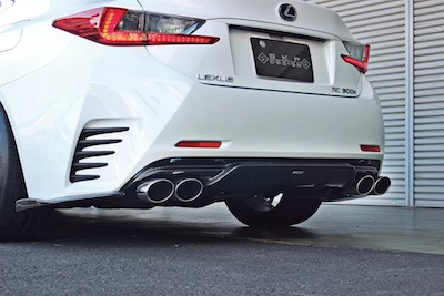 Skipper LEXUS RC350/300ｈ/200t F-SPORTS Rear Under Spoiler