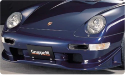 GruppeM FRONT BUMPER SPOILER FOR 993 TURBO・CARRERA