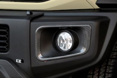 Grangio JIMNY Fog lamp cover carbon style