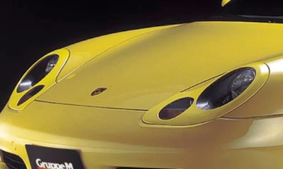 GruppeM HEADLIGHT MASK FOR 996 CARRERA/GT3 (-'01)/ 986 BOXSTER
