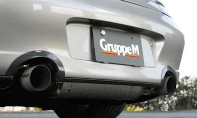 GruppeM MUFFLER END COVER L & R FOR 996 TURBO & CARRERA 4S