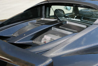 benetec Lotus Elise Engine hood