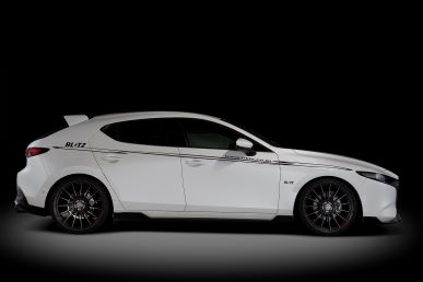 BLITZ AERO SPEED R -Concept Side Spoiler  for MAZDA3 FASTBACK BP