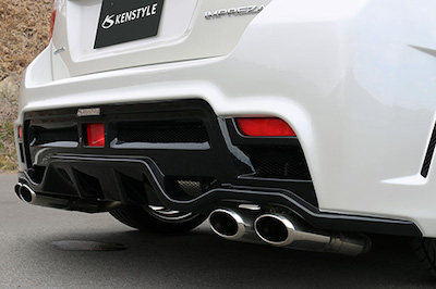 KENSTYLE EIK 4-Piece Muffler Impreza Sport