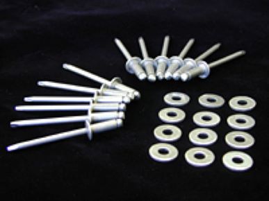 PROTEC KPGC10 Over Fender Aluminum Rivet / Aluminum Washer Set