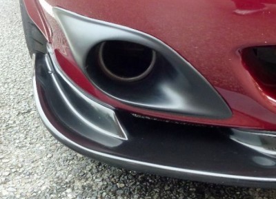 Jet Stream NB2 Roadster Side ram air duct for front bumper FRP