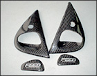 Fujita Engineering FEED Real Carbon Doorknob for FD3S