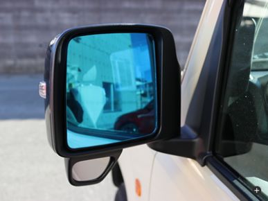 RRP Wide Blue Door Mirror For Jimny