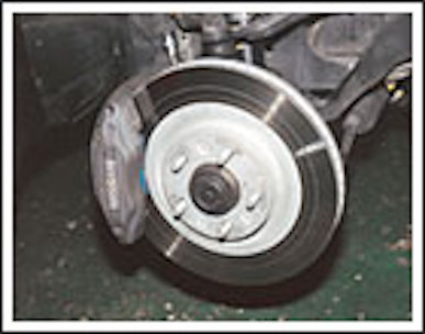 Fujita Engineering FEED Front 17inch big rotor & 4POT caliper kit for FC3S